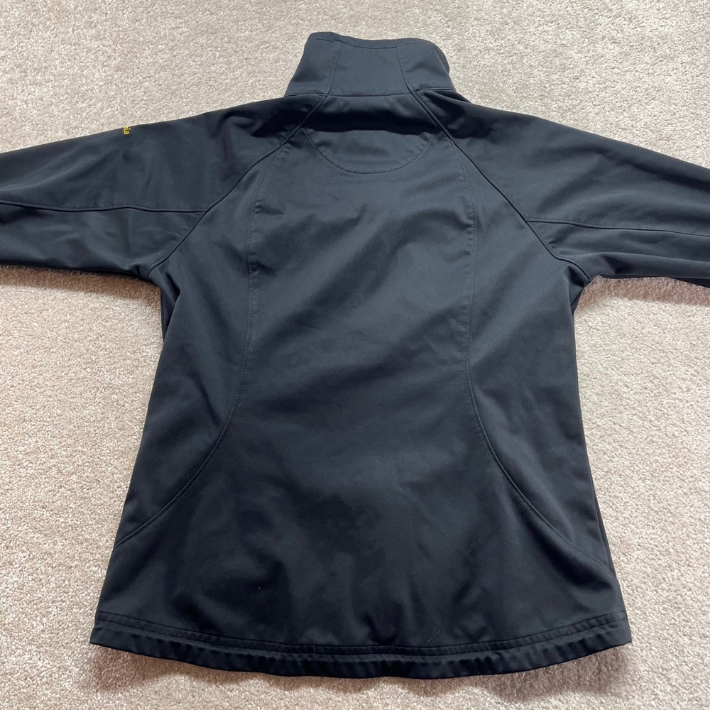 Columbia Softshell Jacket Women Small Black Iowa Hawkeyes Full Zip NCAA XL6795 - Picture 9 of 11